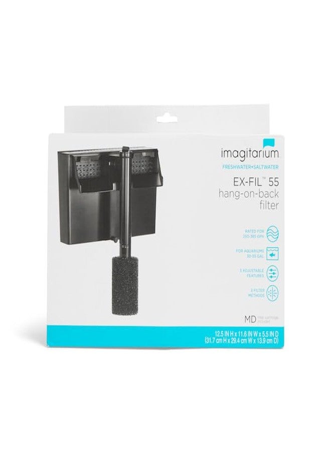 imagitarium EX-FIL 55 Hang-On-Back Filter 30-55 Gallons - Image 1